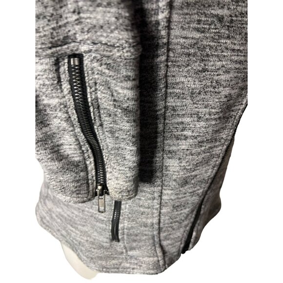 Market & Spruce women’s large Moto jacked long sleeve zip pockets - Picture 7 of 14